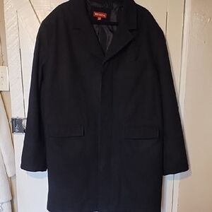 Merona Men's Black Trench Coat